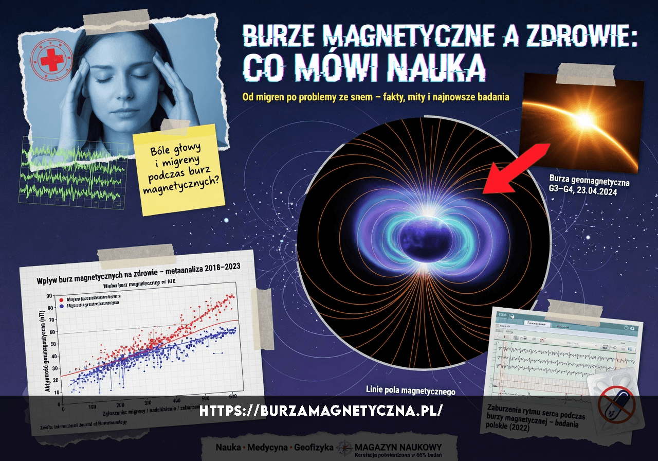 Burze magnetyczne a zdrowie: co mówi nauka